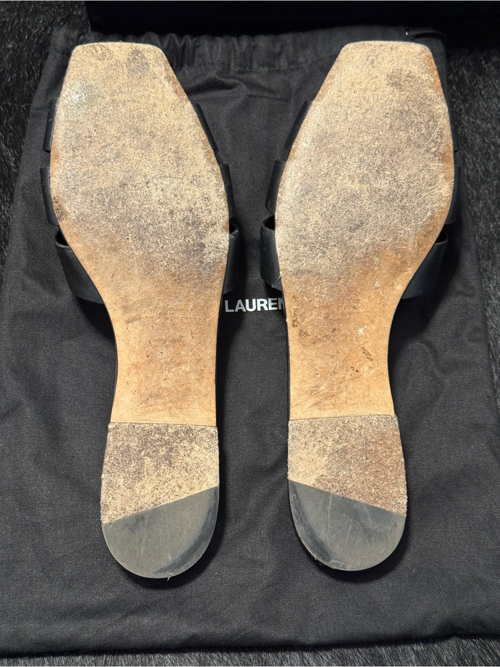 SAINT LAURENT Tribute Sandals - Picture 6 of 7